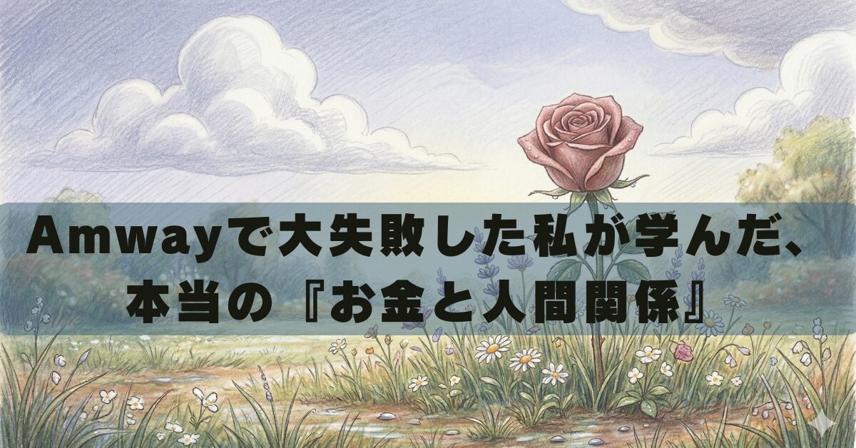 My failed experience with Amway